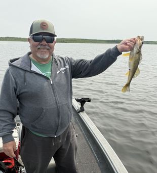 Warming up with a Trout - Duluth, MN.