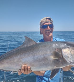 Hooked a Large Amberjack in Florida