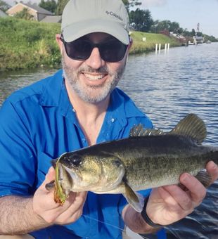 Freshwater fishing in South Florida—where calm lakes and steady bites create the perfect day.