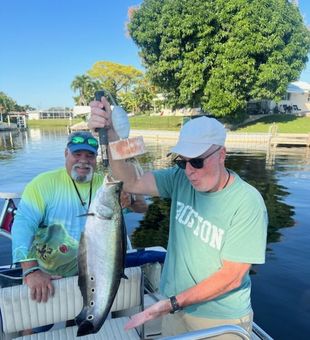 Casting into South Florida’s lakes and canals—pure freshwater fishing excitement.