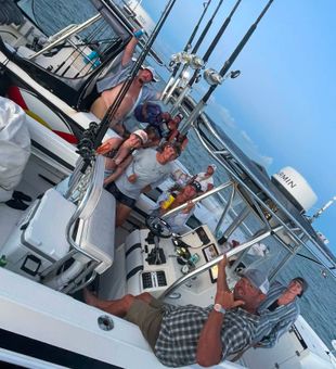 Ready for action on the waters of Port O'Connor!