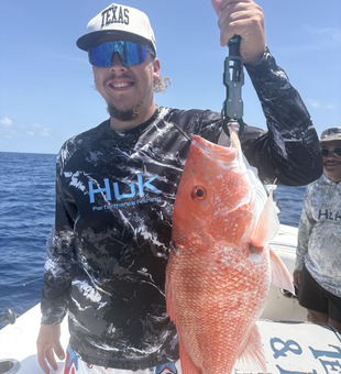 Beautiful Texas red snapper ready for the cooler!
