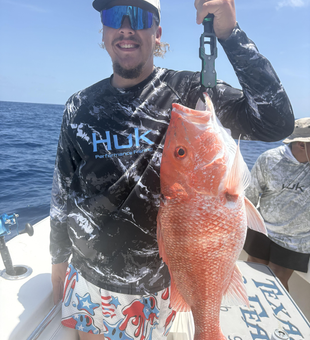 Beautiful red snapper from Texas waters!