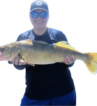 12 pound summer walleye 