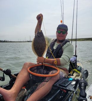 Slick flounder!