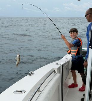 Great catch coming up at Wrightsville Beach!