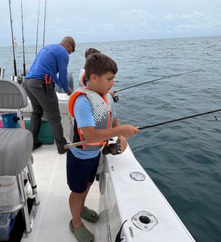 Fishing action at Wrightsville Beach NC!