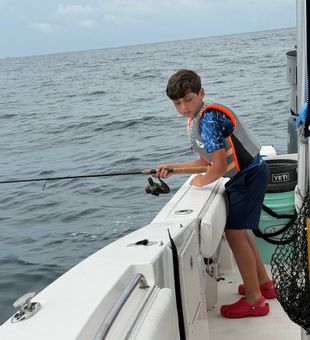 Casting lines at Wrightsville Beach NC!