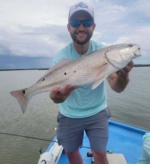 Beautiful Homosassa redfish ready for the photo!
