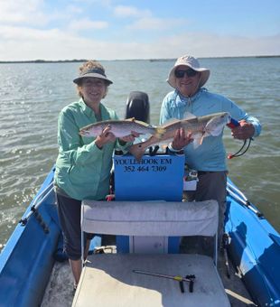 Double success with Homosassa redfish and speckled trout!