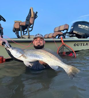Monster redfish landed in Sargent TX waters!