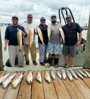 Sargent TX redfish and speckled trout making memories!
