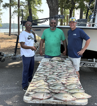 Partly cloudy skies set the stage for an epic light tackle adventure!