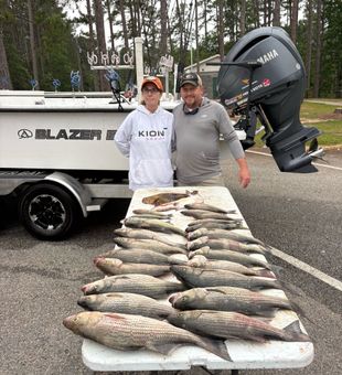 Stripers was on fire