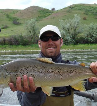 Home of trouts. Fly fishing trips Bighorn Montana