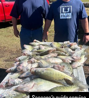 Lake Eufaula OK showing off its amazing fishing action