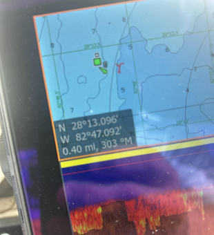 Prime Crystal River fishing spot