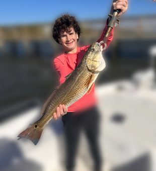 Kid friendly Redfish fishing charter