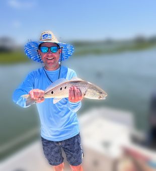 Beautiful Redfish catch on the flats!