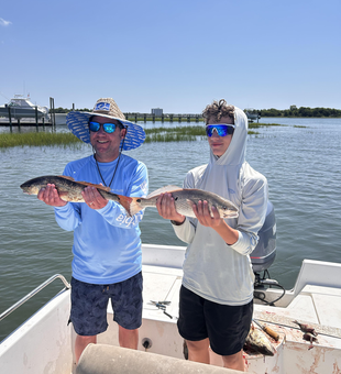 Clear skies and light tackle make for an epic deep sea adventure!