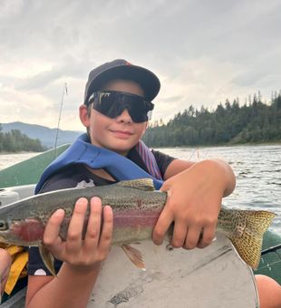 Rainbow trout magic! 