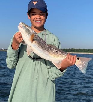 Redfish fishing in Sabine Lake 2022
