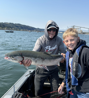 Big catch and cloudy skies make for the best fishing day in Montesano!