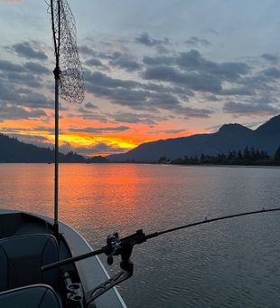 Willamette River fishing at its best!