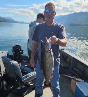 Hooked on fishing in the Columbia!
