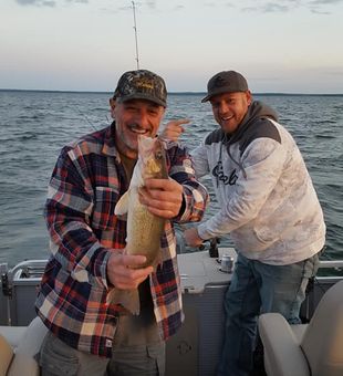 Leech Lake walleye catch