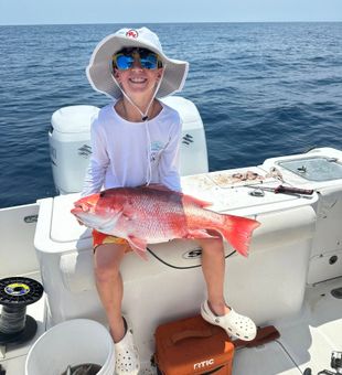 Big smiles and red snapper catches in Myrtle Beach