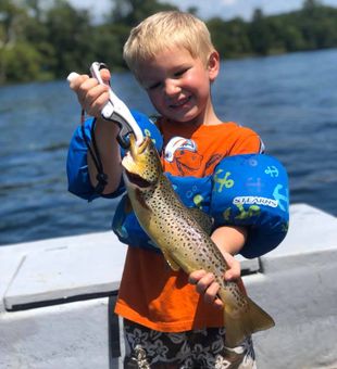 Scenic float and fresh catch