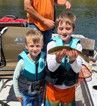 Great fishing day in Cotter AR!