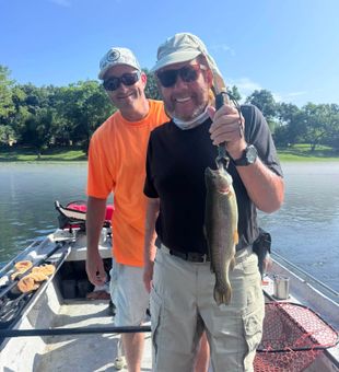 Nice rainbow trout from Cotter AR waters!