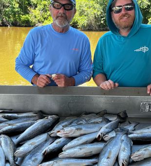 Big trout in Hopedale. A short drive from New Orleans