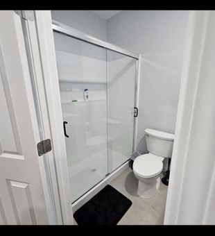 Every room has its own bathroom. No sharing here. 
