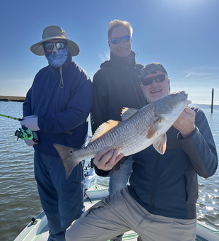 Nice redfish on multiple techniques today! Deep sea jigging and drift fishing both producing.