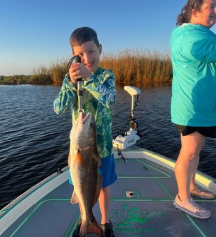 Kids and bull reds just go together