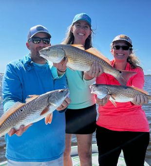 Redfish and smiles