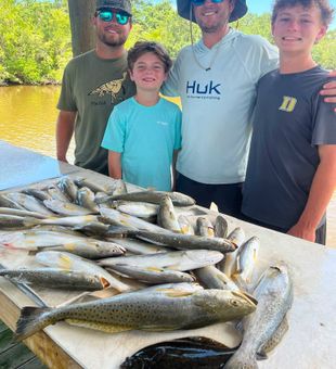 St Bernard speckled trout and summer flounder success!
