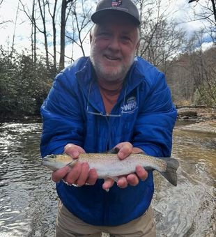 Scenic drift fishing experience on western North Carolina trout rivers.