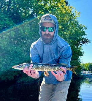Pike Pursuit on Lake Michigan