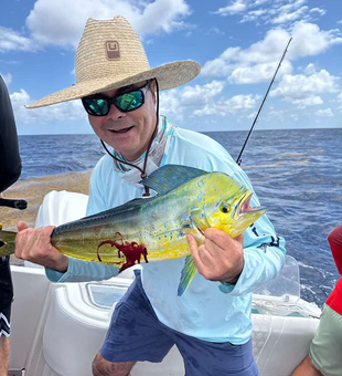 Beautiful mahi mahi caught in Long Key waters!