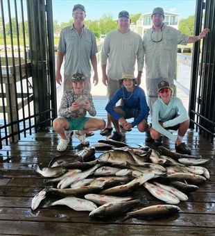 Outstanding fishing success in Lake Charles Louisiana!