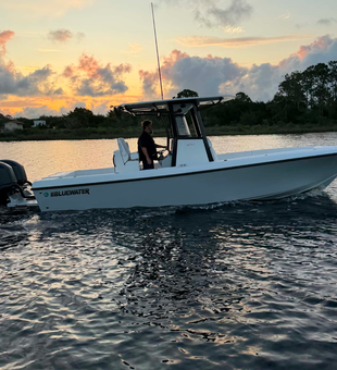 Ready for action on the Gulf of Mexico waters.