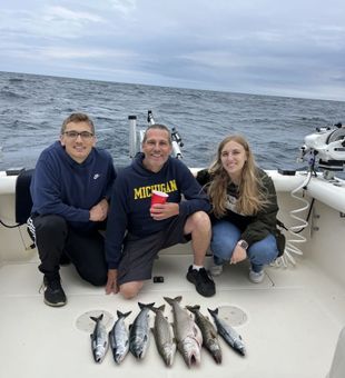 Lake Michigan Salmon & Lake Trout success!