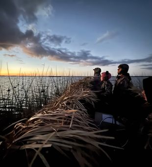 Florida “winter” days in a duck blind