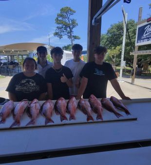 Fresh catches from Orange Beach waters