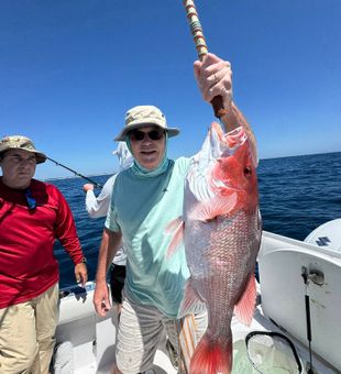Beautiful Destin red snapper makes for an epic catch!