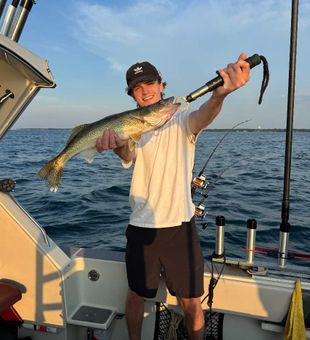 Reeling in memories on Lake Erie waters.